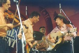 Mike Kerin, Ian Simpson and Slim Dusty