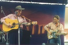 Slim Dusty and Jeff Mercer