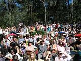 Watching the Best Dressed Competition - The Fifties Fair 2013