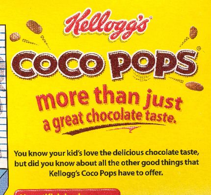 Kellogs for Kids - apostrophe error