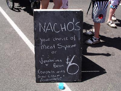 Nachos in Grafton - apostrophe error